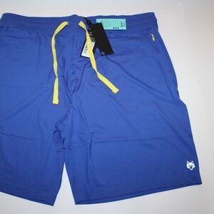 GREYSON Mens GUIDE SPORT SHORTS MOJAVE BLUE BRRR PERFORMANCE GOLF 8" L XL 2XL